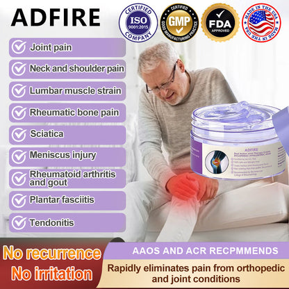 ADFIRE™ 7 Day Rapid Joint & Bone Therapy Cream USA Orthopedics (AAOS) Approved