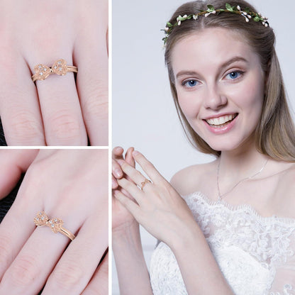 80% OFF 🔥🔥CZTICLE Lymphatic Magnetic Therapy Butterfly Ring