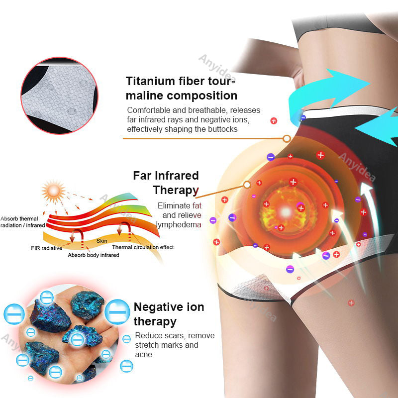 Titanium Fiber Self-heating Tourmaline Shaping Shorts 5💙Recommended by A.M.A.